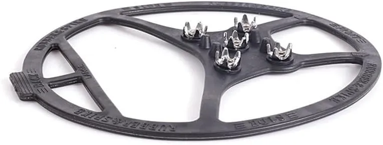 Stainless Steel Micro Spike Crampons Ice Snow Grips 1 Pair Snow Walk Traction Cleats Ice Cleats Traction Anti-Slip Shoes Ice Gripper for Walking,Jogging, Climbing and Hiking(L 40-46)