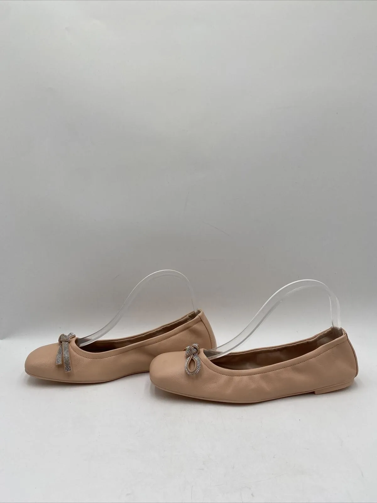 Stuart Weitzman Women’s Dixie Ballet Flats Beige Size 9.5B - Very Good