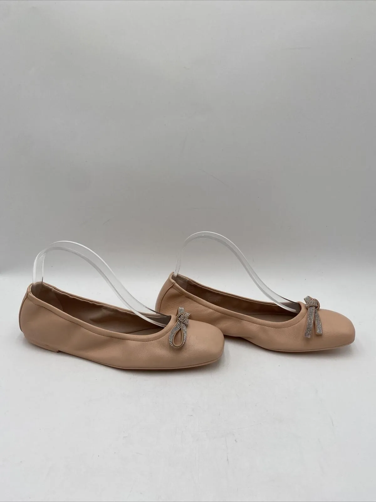 Stuart Weitzman Women’s Dixie Ballet Flats Beige Size 9.5B - Very Good