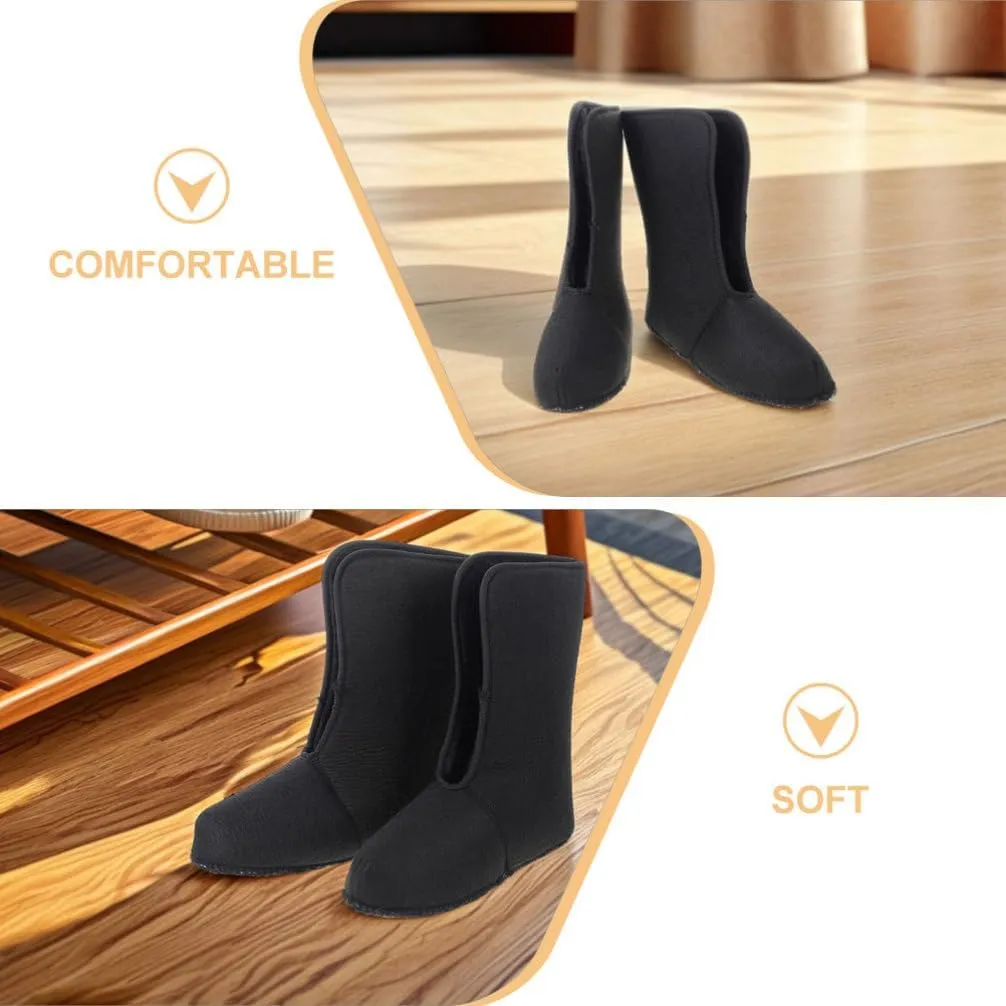 SUPVOX 1 Pair Warm Boot Liners for Men: Soft Insulated Shoe Liners for Winter Snow Boots - Ideal for Walking and Hiking