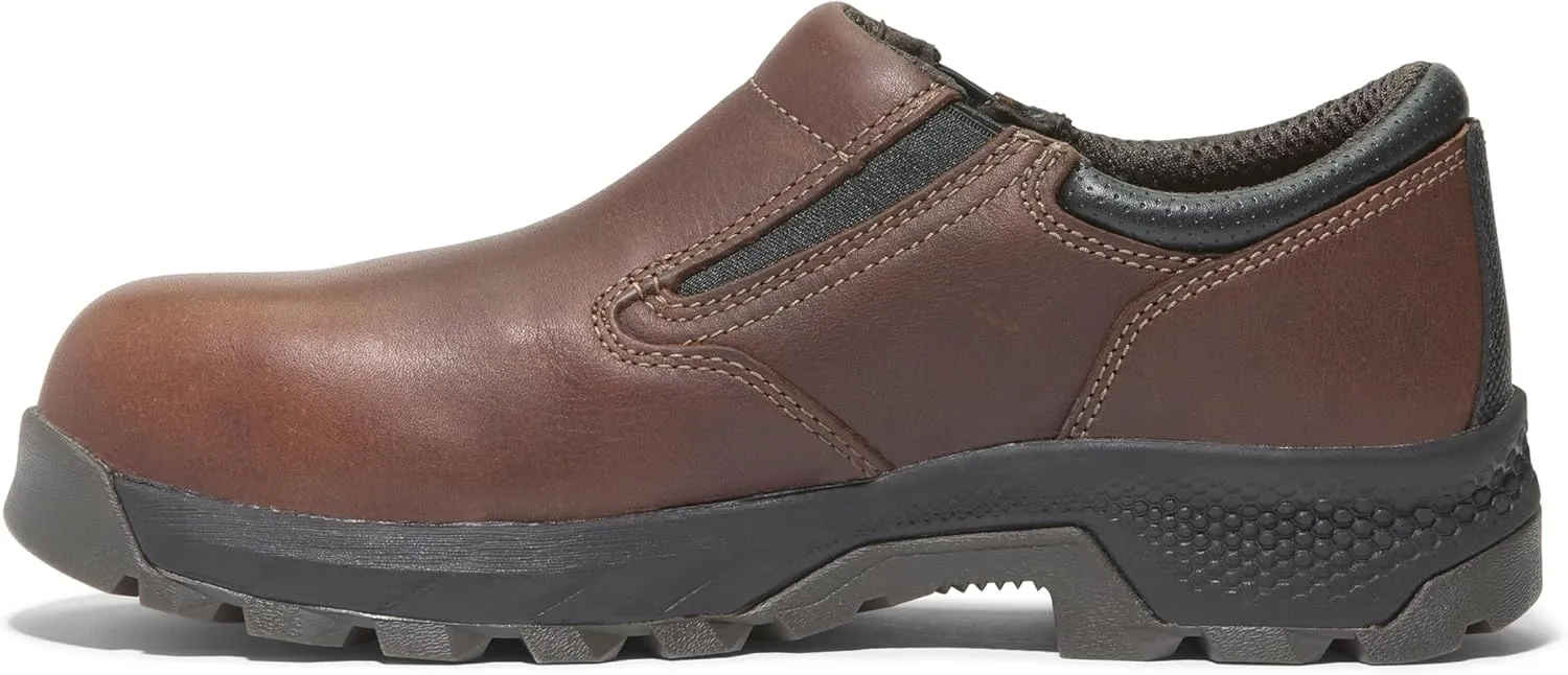 Timberland PRO Men's Titan Ev Slip-on Composite Safety Toe Industrial Casual Work Shoe
