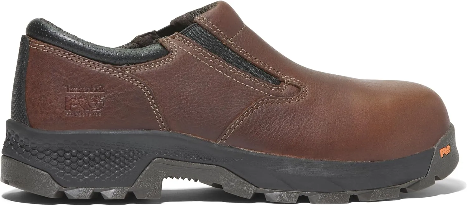 Timberland PRO Men's Titan Ev Slip-on Composite Safety Toe Industrial Casual Work Shoe