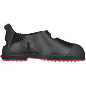 TINGLEY Workbrutes G2 - PVC Overshoe - 5.5" Ht. Cleated Outsole Black/Red 2XL