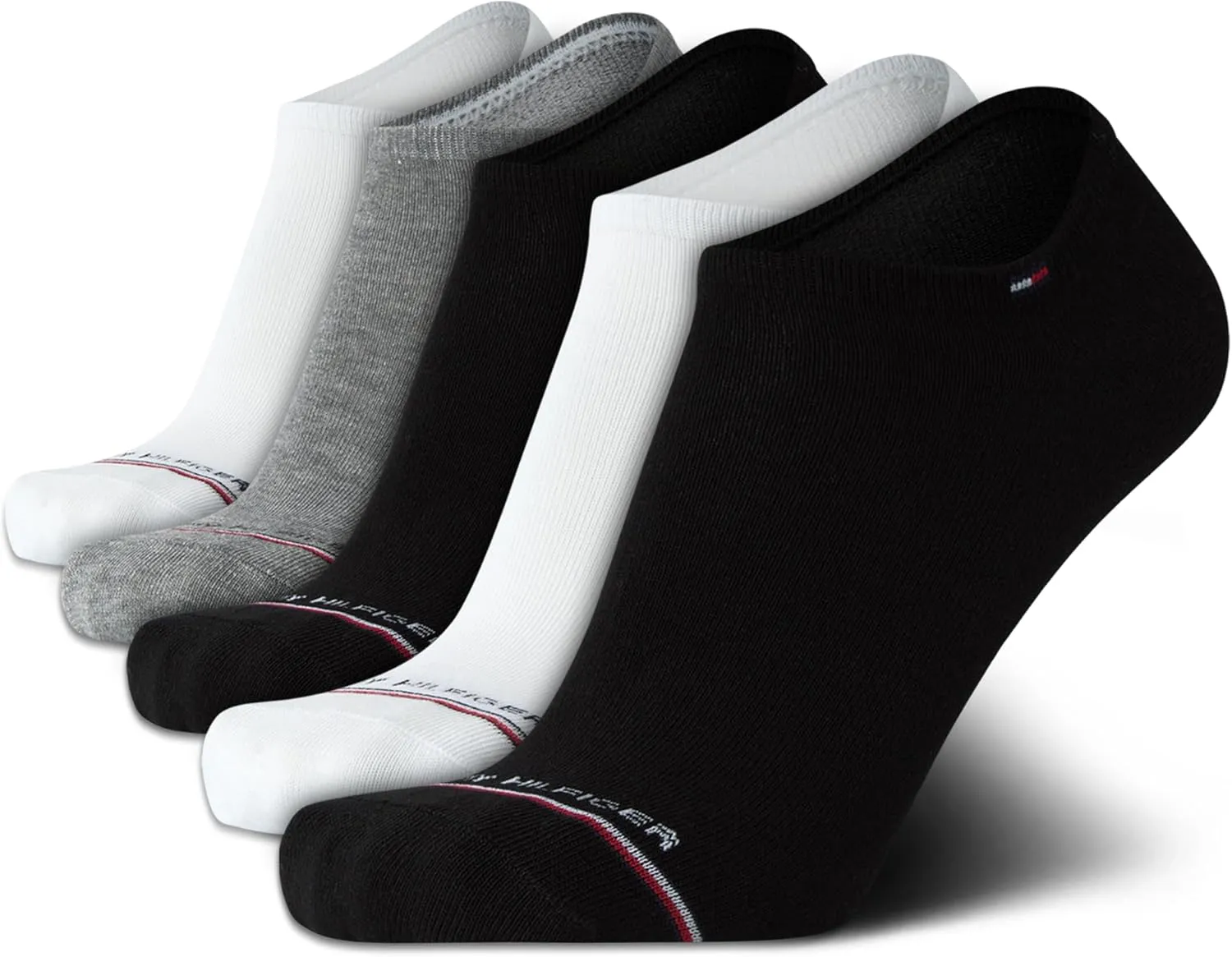 Tommy Hilfiger Men's Athletic Socks-Low Cut Socks(5 Pack)