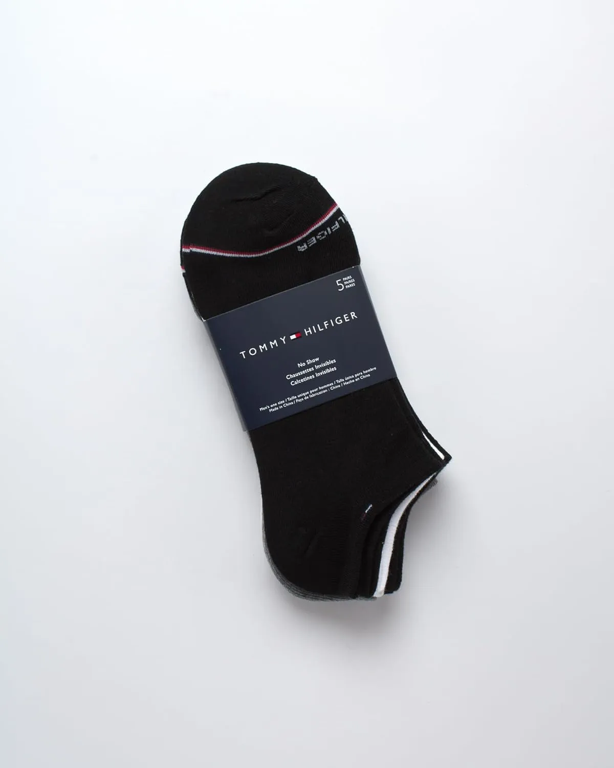 Tommy Hilfiger Men's Athletic Socks-Low Cut Socks(5 Pack)