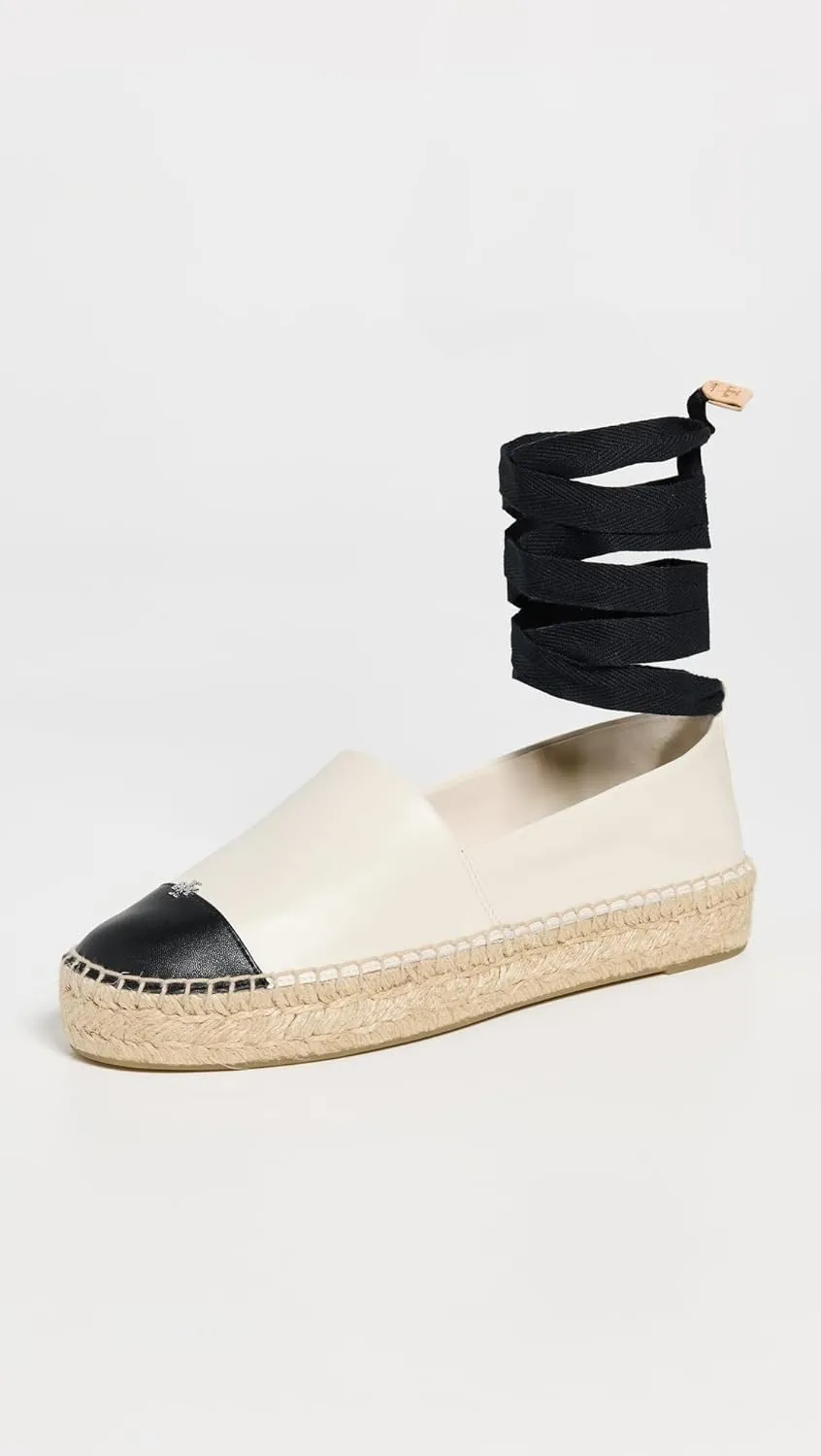 Tory Burch Women's Cap Toe Espadrilles