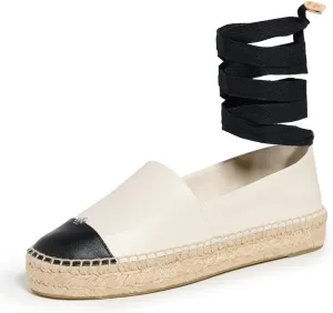 Tory Burch Women's Cap Toe Espadrilles
