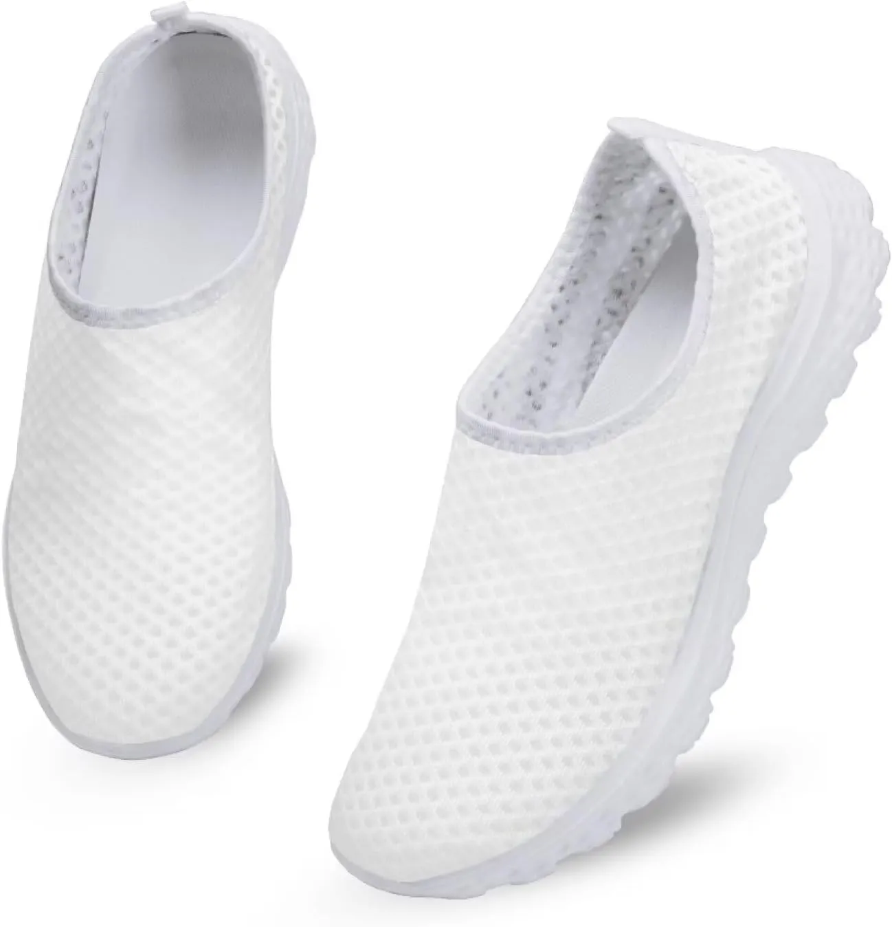 Uourmeti Christmas Shoes Sneakers for Women Casual Slip On Walking Xmas Shoes Size 5.5-11.5