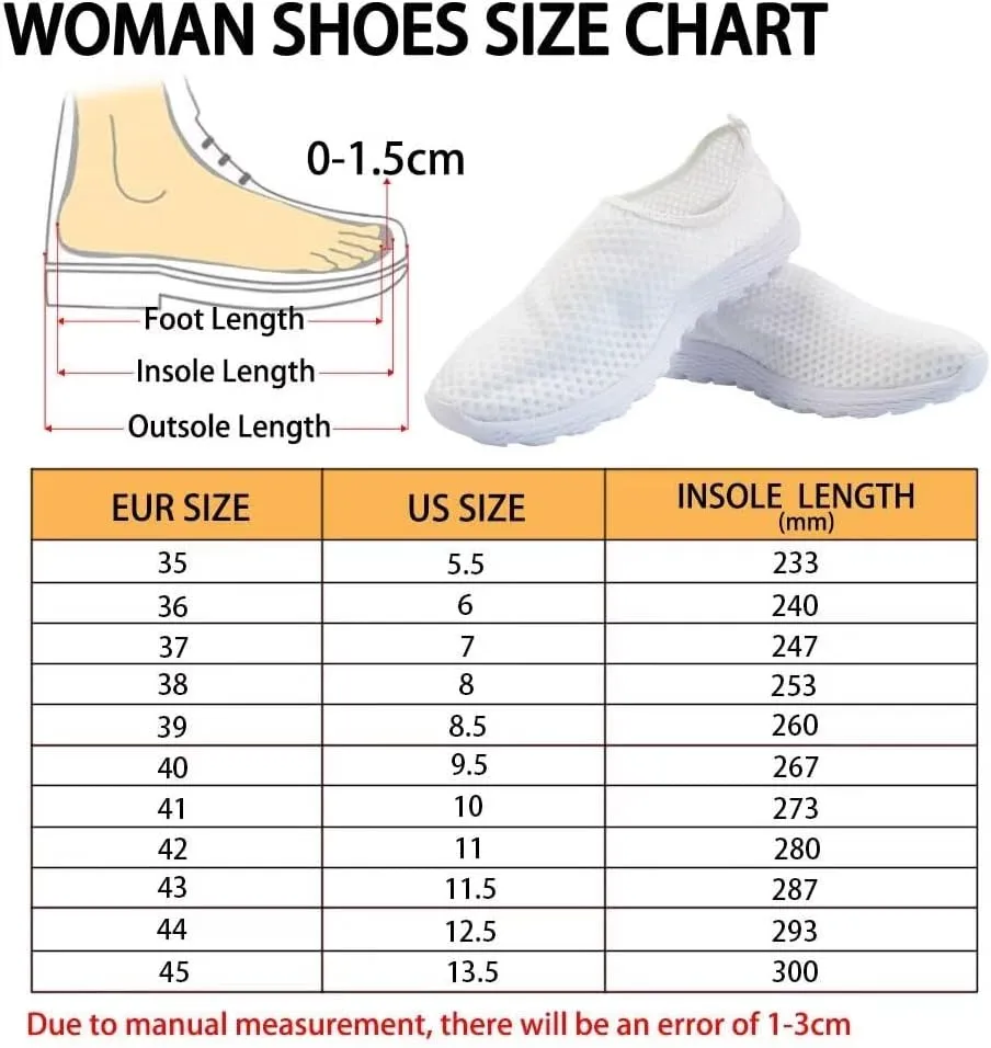 Uourmeti Christmas Shoes Sneakers for Women Casual Slip On Walking Xmas Shoes Size 5.5-11.5