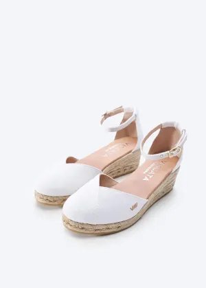 VISCATA Formiga Canvas Espadrille Sandal Wedges, Comfort and Style for Every Occasion, Size 5-12