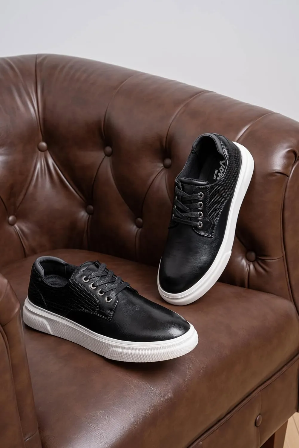Vostey Mens Casual Sneakers Shoes Fashion Casual Dress Sneaker Shoes for Men