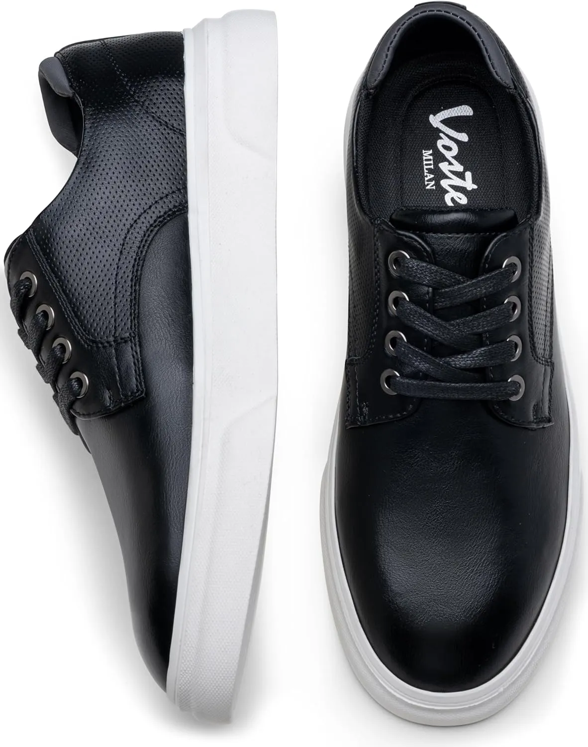 Vostey Mens Casual Sneakers Shoes Fashion Casual Dress Sneaker Shoes for Men