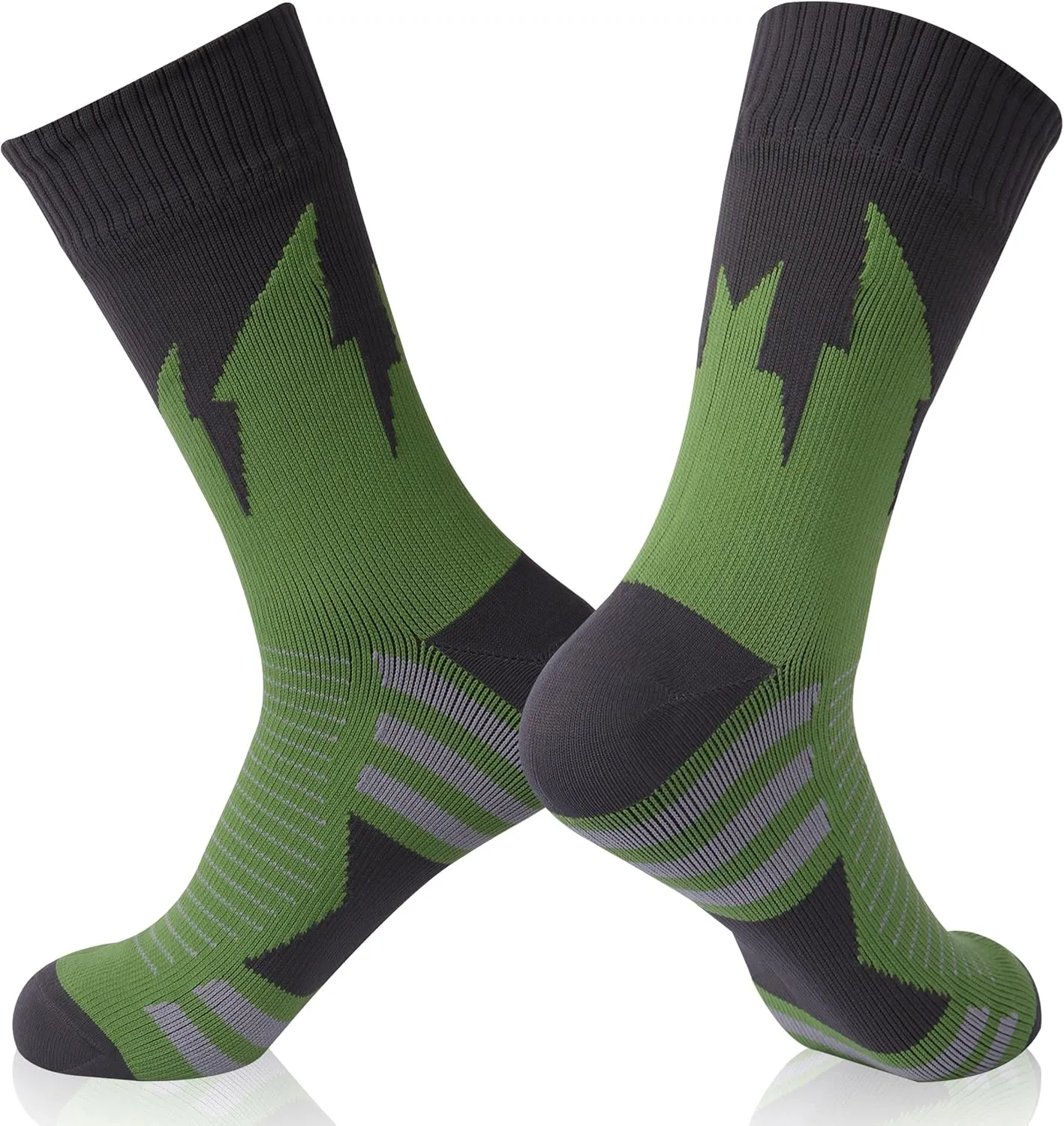 Waterproof Socks Men Women Cushion Breathable Hiking Wading Skiing Outdoor Sport Crew Socks