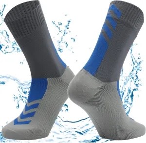 Waterproof Socks Men Women Cushion Breathable Hiking Wading Skiing Outdoor Sport Crew Socks