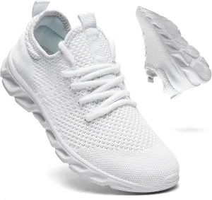 WCIDFY Women & Men Running Tennis Shoes Unisex Slip On Gym Walking Shoes Lightweight Workout Sneakers Daily Footwear Traveling