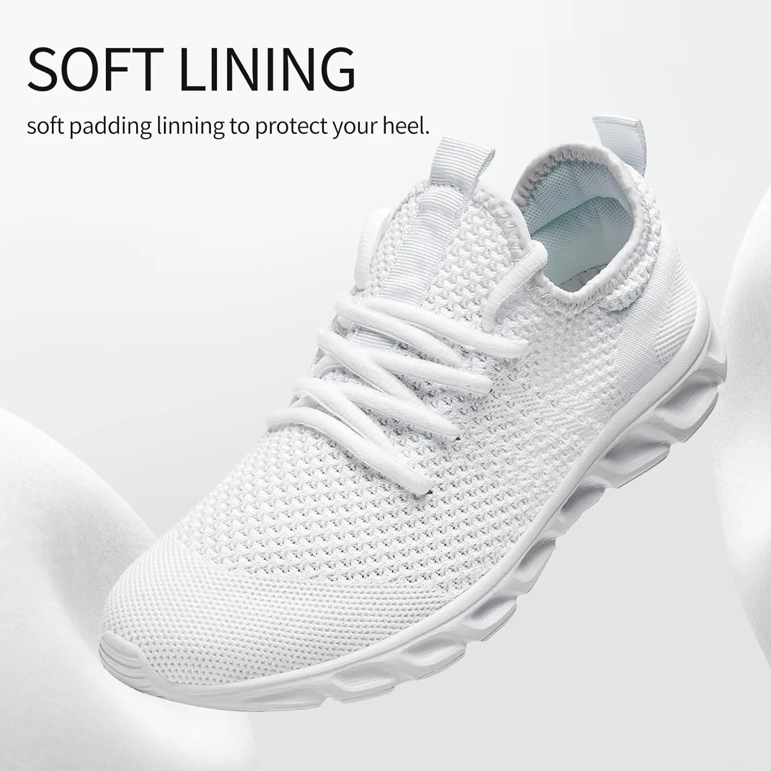 WCIDFY Women & Men Running Tennis Shoes Unisex Slip On Gym Walking Shoes Lightweight Workout Sneakers Daily Footwear Traveling