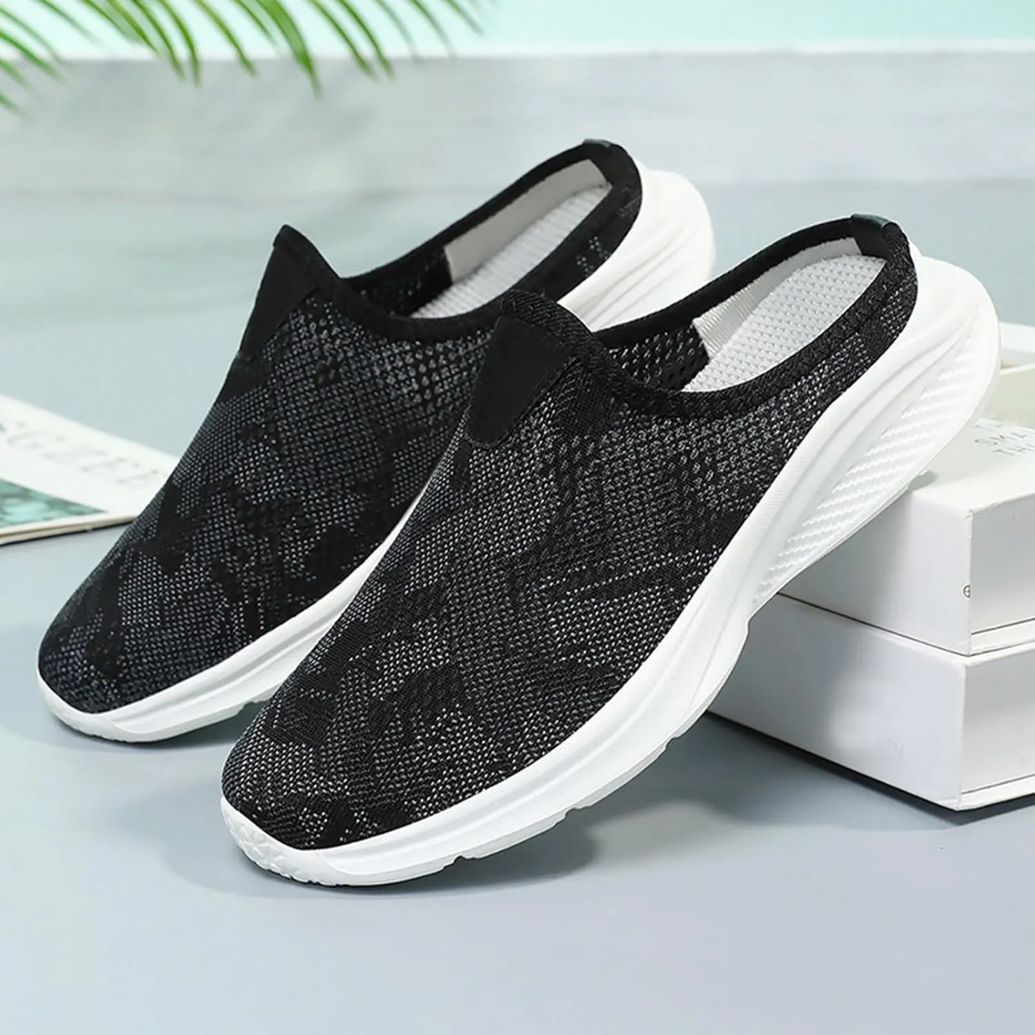 Wedge Sandals for Women Comfortable High Heeled Wedges with Adjustable Buckle Women's Ankle Strap Low Wedge Sandals