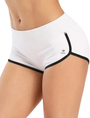 Women's Booty Shorts Workout Butt Lifting High Waist Yoga Running Gym Shorts