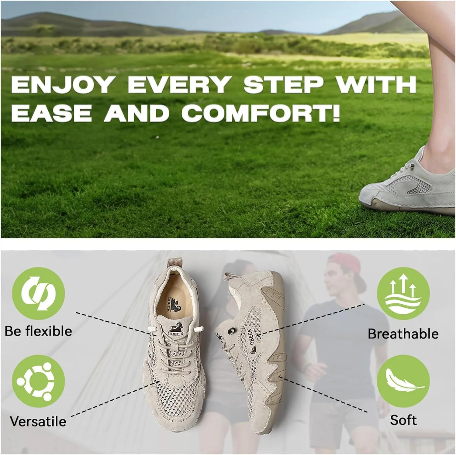 Women's Breathable Mesh Walking Shoes Lightweight Non-Slip Sneakers for Hiking,Travel Daily Wear Soft Breathable Walking Shoes