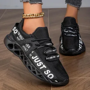 Women's Camo Running Shoes: Lightweight, Soft Sole, Breathable Mesh Sneakers with Lace Up Comfort
