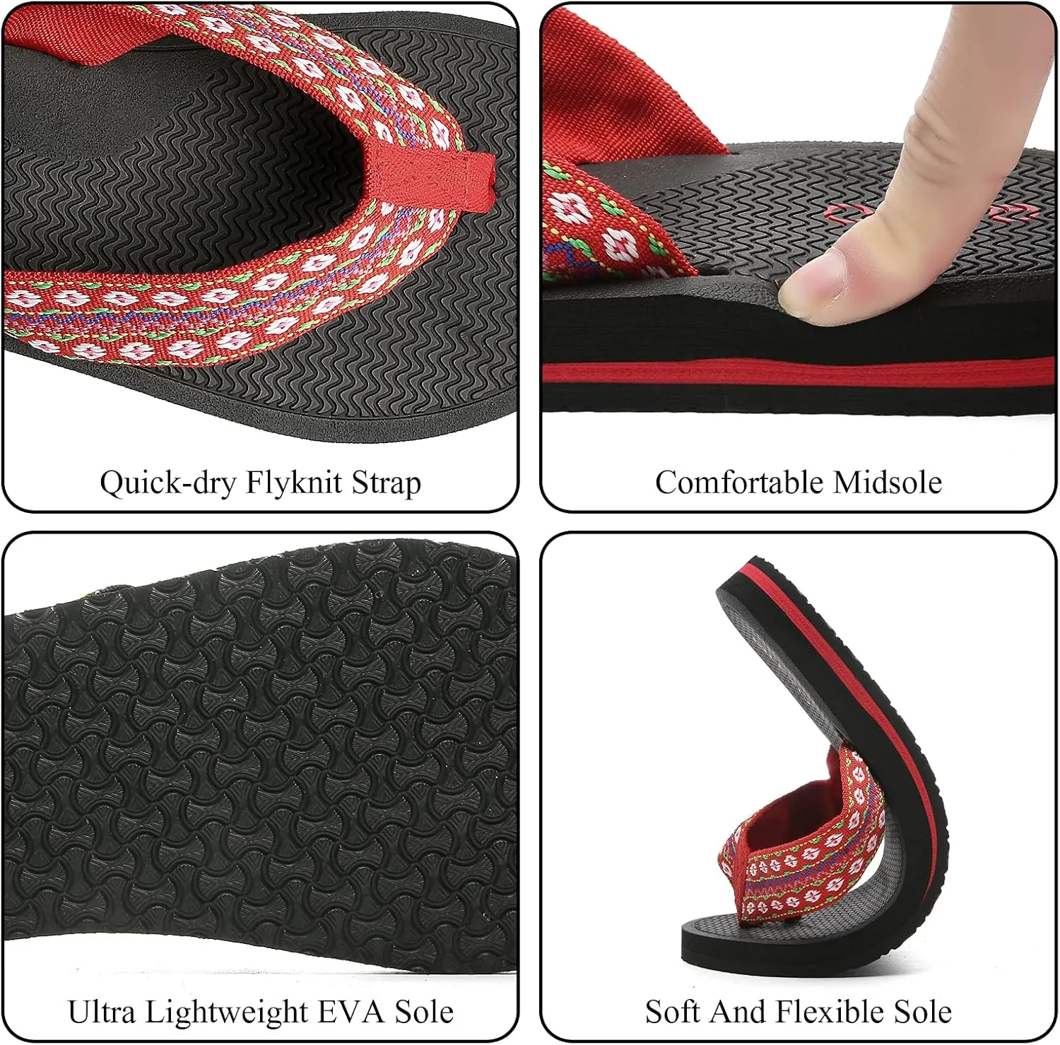 Womens Flip Flops Sandals Summer Beach Slippers