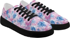 Women's Lace up Low Top Canvas Shoes Low Top Sneakers Fashion Casual Sneakers with Arch Support Comfy Flats 5.5-13.5