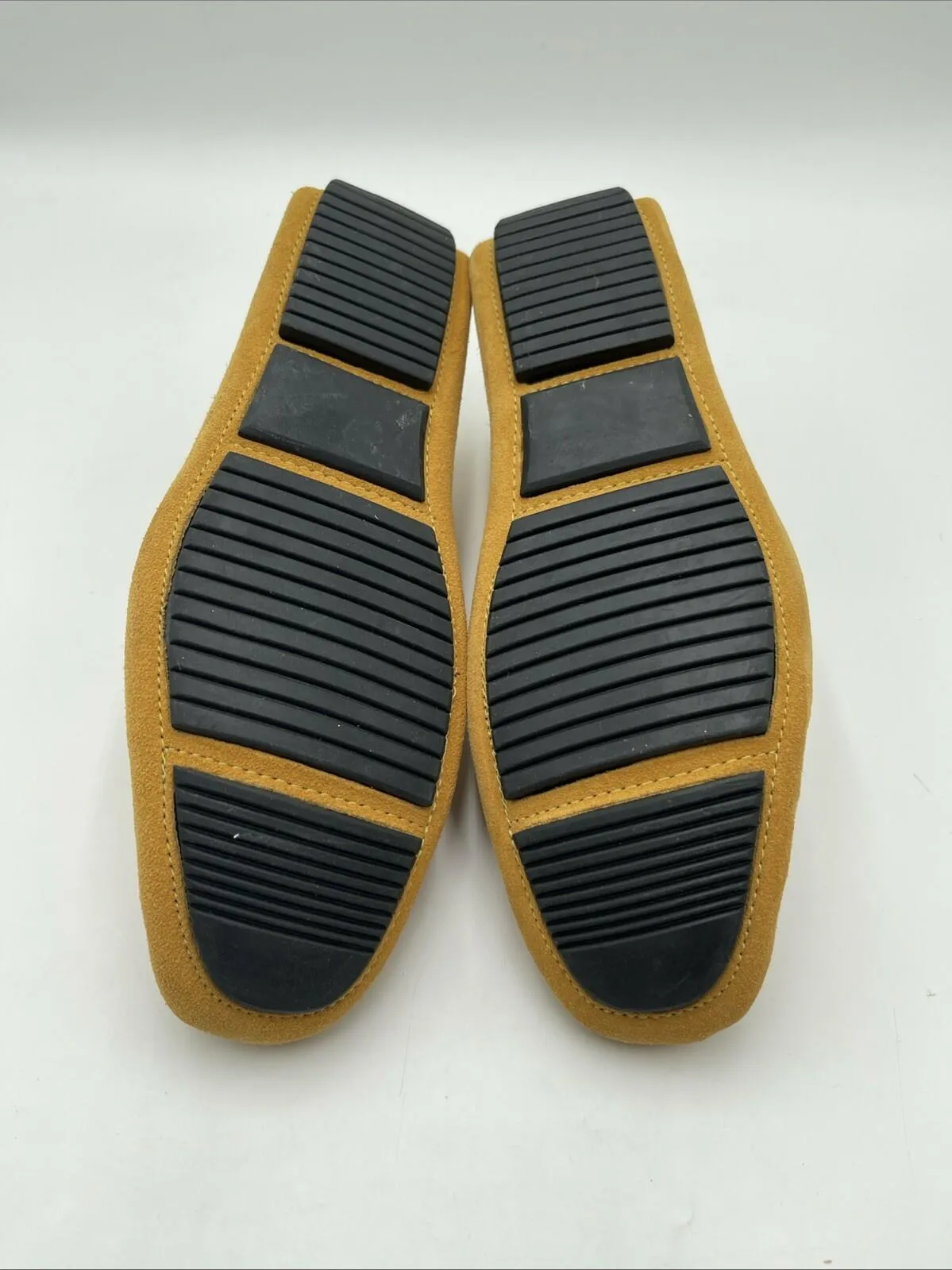 Women’s Massimo Matteo Suede Driving Shoes Yellow Size 9M - Very Good