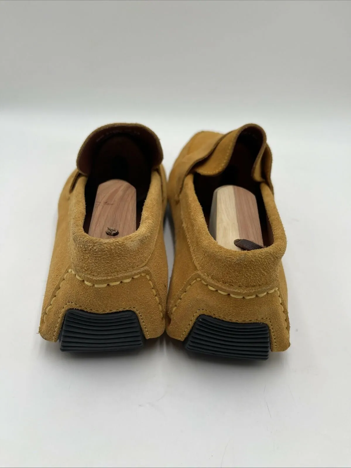 Women’s Massimo Matteo Suede Driving Shoes Yellow Size 9M - Very Good