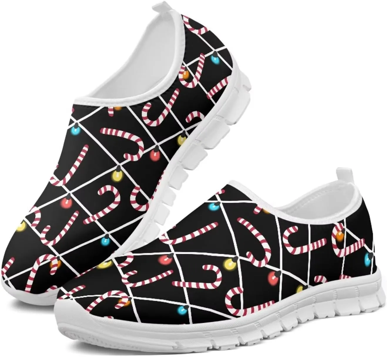 Women's Sneakers Casual Low Top Walking Sneaker Flat Outdoor Breathable Soft Slip On Lightweight Shoes for Women
