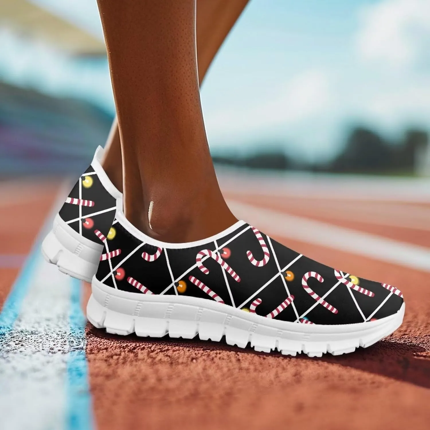 Women's Sneakers Casual Low Top Walking Sneaker Flat Outdoor Breathable Soft Slip On Lightweight Shoes for Women