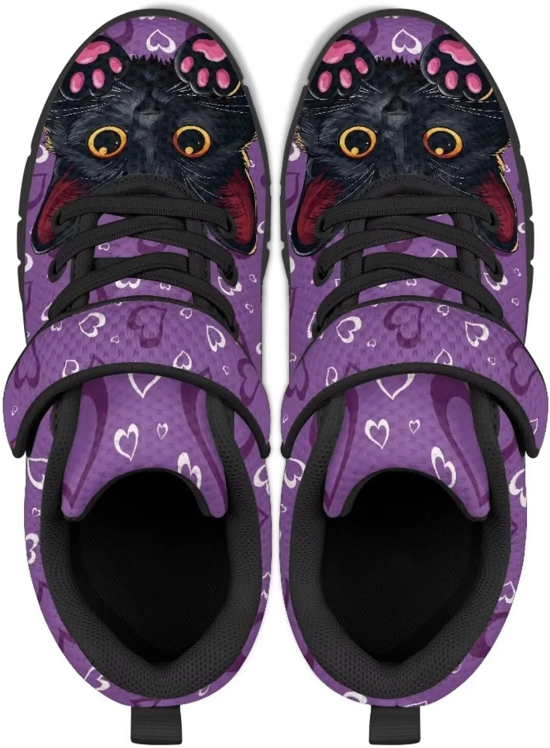 YEXIATODO Kids Slip On Sneakers Cool Print Youth Boys Girls Tennis Shoes Toddler Walking Shoes Size 1-13