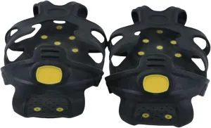 YIJU Ice Cleats Crampons Anti Slip Climbing Crampons Gripper Spikes Cleat Spikes for Trekking Jogging Outdoor Climbing Hiking