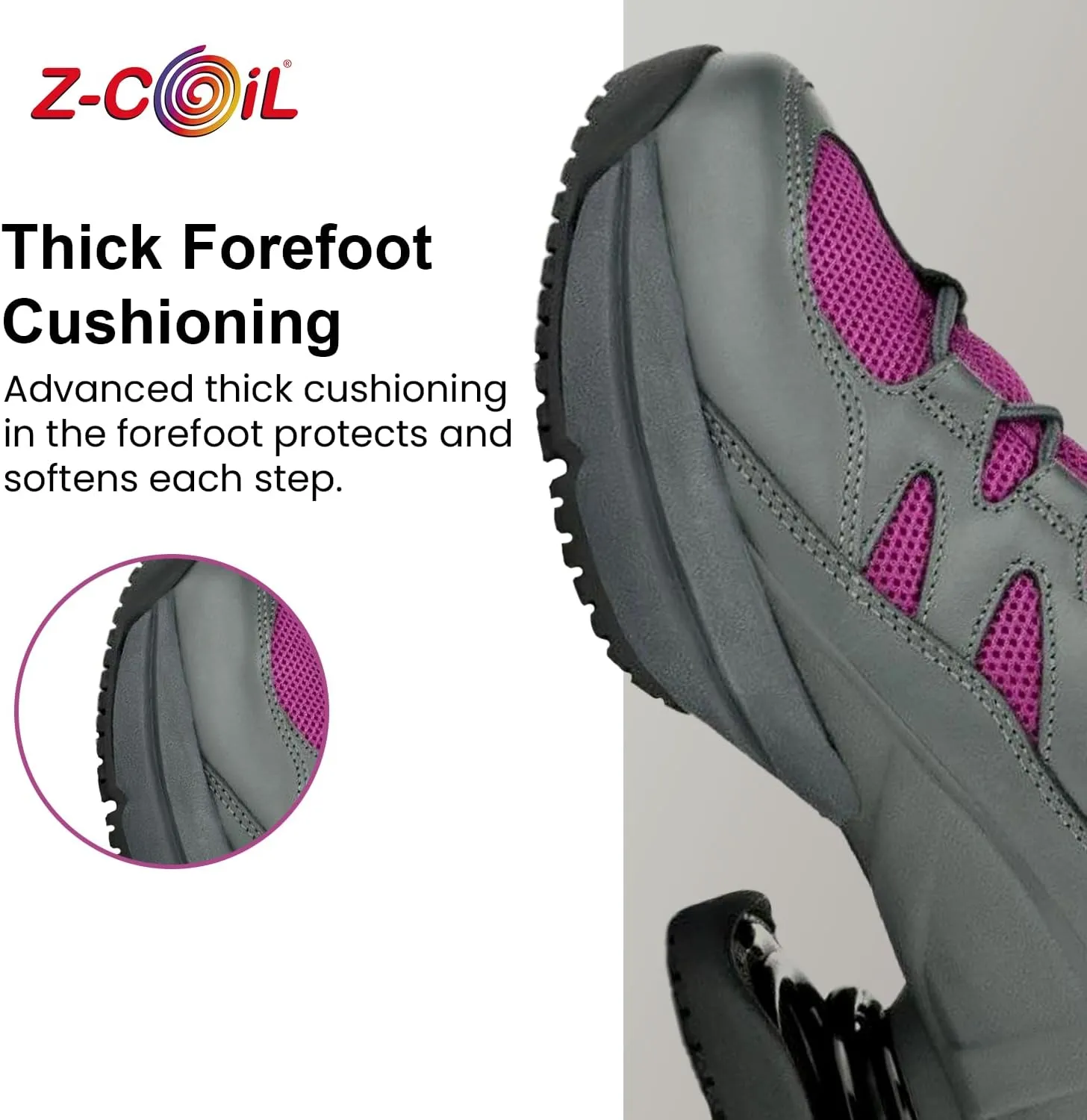 Z-CoiL Women's Freedom Pain-Relief Footwear, Open Coil