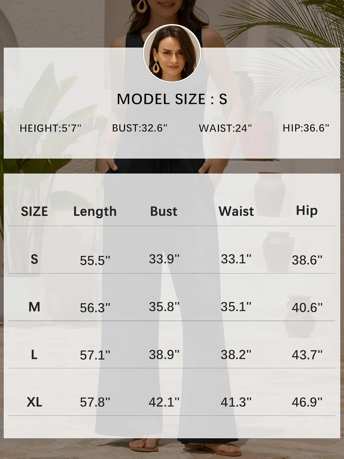 ZAFUL Womens Jumpsuits Summer 2025 Casual One Piece Outfits V Neck Sleeveless Wide Leg Long Pants Rompers with Pockets
